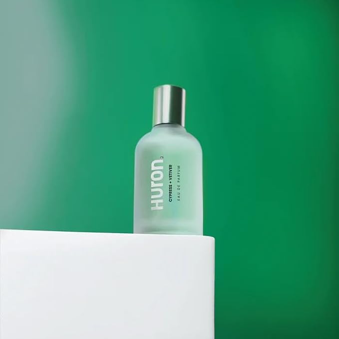 Huron Men’s Cologne - Eau de Parfum for Everyday Wear - Clean, Aromatic Notes of Bergamot, Juniper & Ceylon Tea - Long Lasting - Safe, Clean Ingredients - 1.7 Fl. Oz.