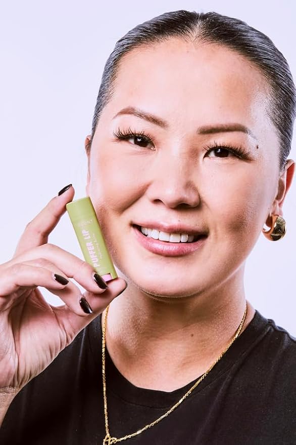 Puffer Lip Hydrating Butter Balm for Dry and Dehydrated Lips | Plant-Based, Free of Petrolatum, Beeswax, Lanolin