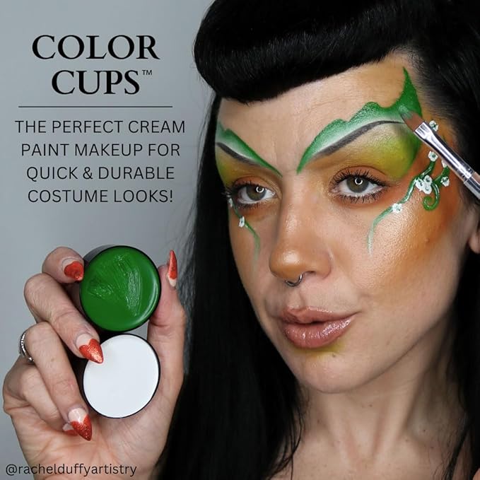 Mehron Makeup Color Cups (.5 oz) (Silver)