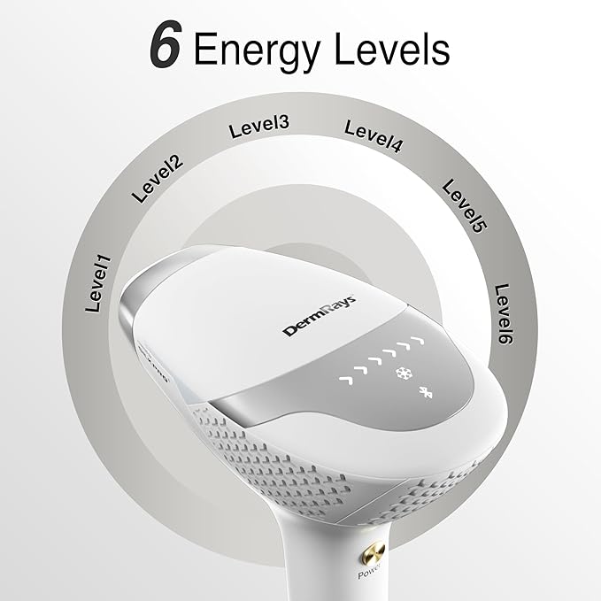 Diode Laser Hair Removal for Men and Women, V8S for Skin Tone 1-5, Permanent Reduction in Hair Regrowth, The World's First FDA-cleared Home-use Wide-Angle 810nm Laser Hair Removal Device