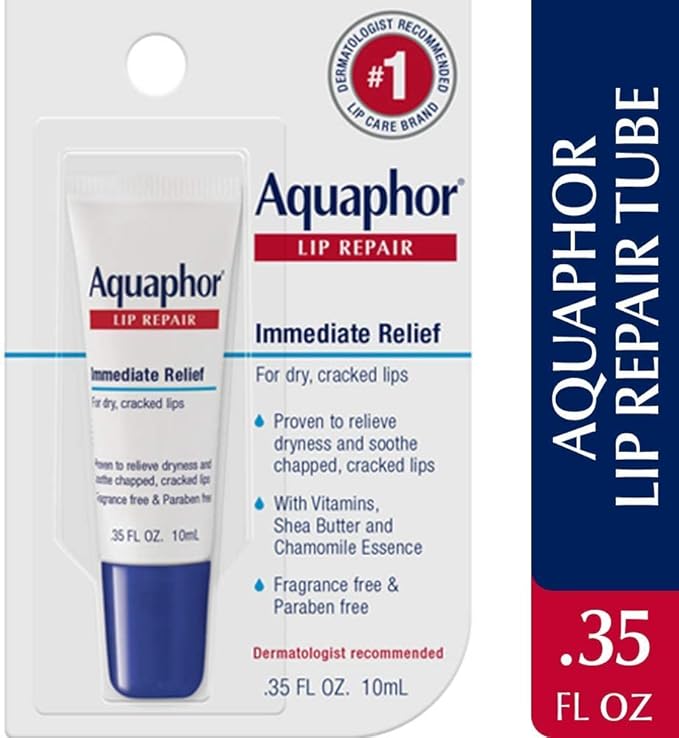 Aquaphor Lip Repair 0.35 oz (Pack of 5)