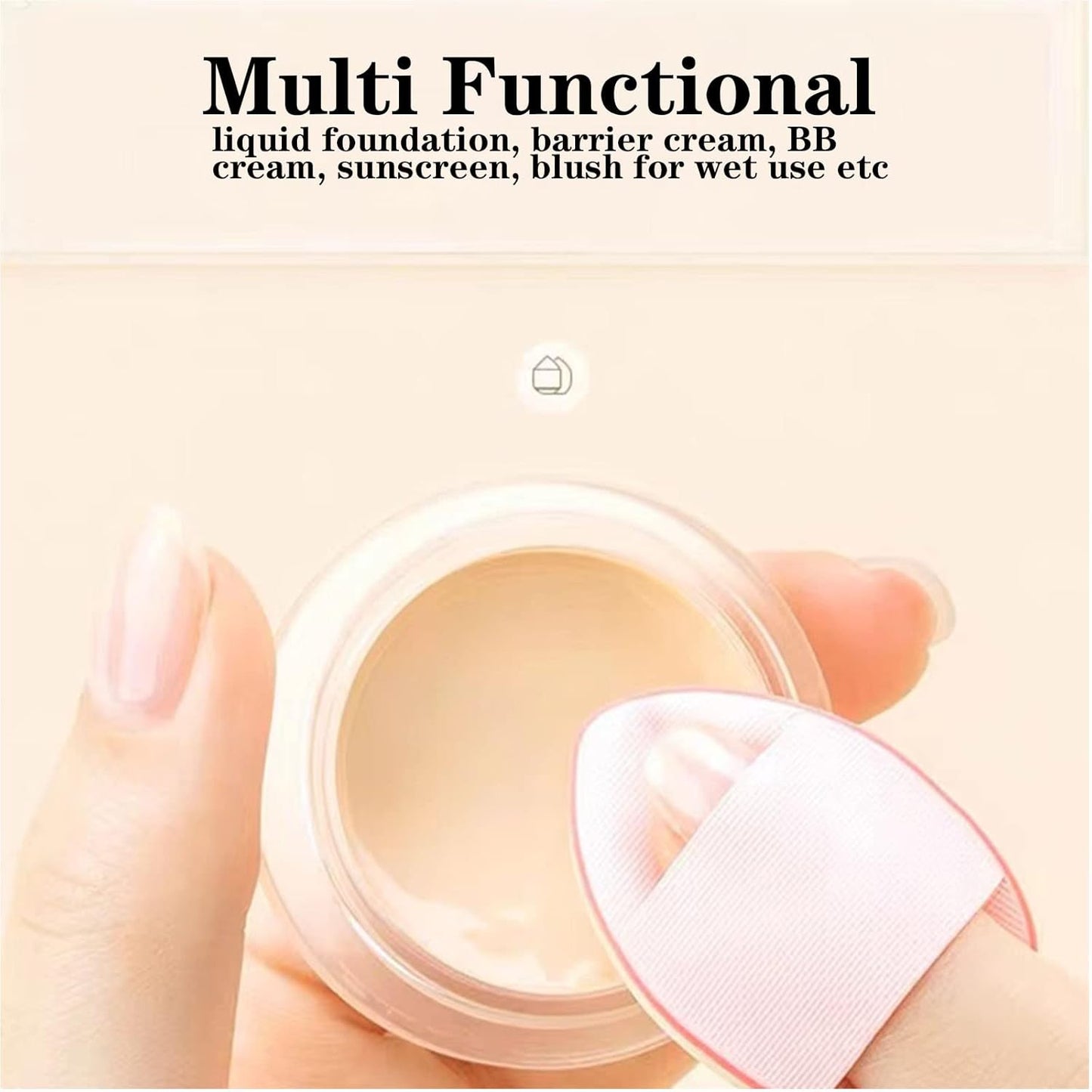 40 PCS Mini Makeup Puff Triangle Makeup Puff Finger Soft Setting Sponge Mineral Powder Body Powder Cosmetic Foundation Cosmetic Finger Puff for Women