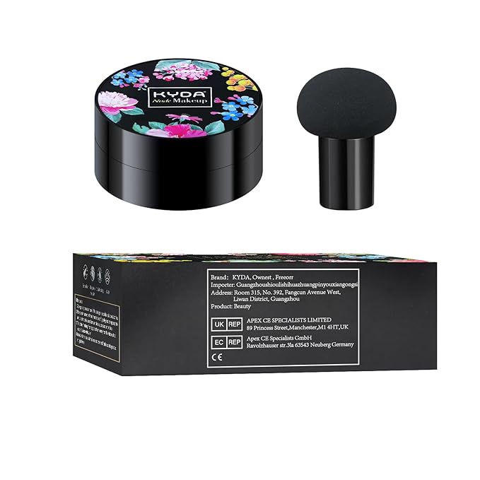 Ownest Mushroom Head Air Cushion BB Cream, Concealer Lasting Nude Makeup Moisturizing Pigment CC Liquid Foundation, Even Skin Tone Makeup Base Primer-Natural