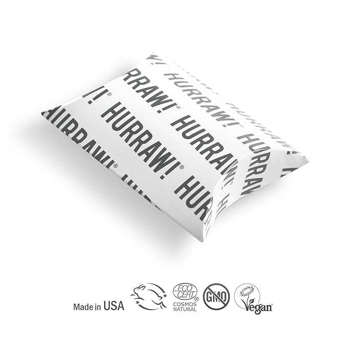 Hurraw! Coconut Lip Balm, 5 Pack: Organic, Certified Vegan, Cruelty and Gluten Free. Non-GMO, 100% Natural Ingredients. Bee, Shea, Soy and Palm Free. Made in USA