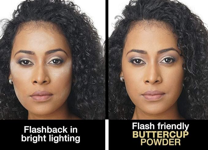 Sacha BUTTERCUP Setting Powder Makeup 1.75 Oz. Translucent Setting Powder for Oily Skin Finishing Powder Loose Powder Makeup Blurring Powder Blurs Fine Lines and Pores For Medium to Dark Skin Tones