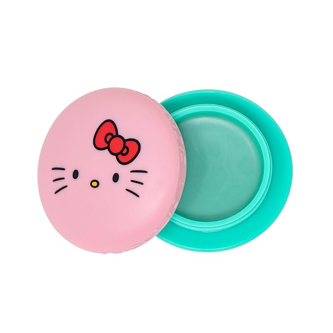 The Crème Shop Hello Kitty Macaron Lip Balm - Watermelon