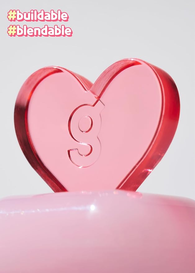 COLORGRAM Juicy Drop Tint 04 Clear Cherry | Juicy Lip Gloss, Glowing Lip Stain with Fruity Colors, Buildable & Blendable, Highly Pigmented