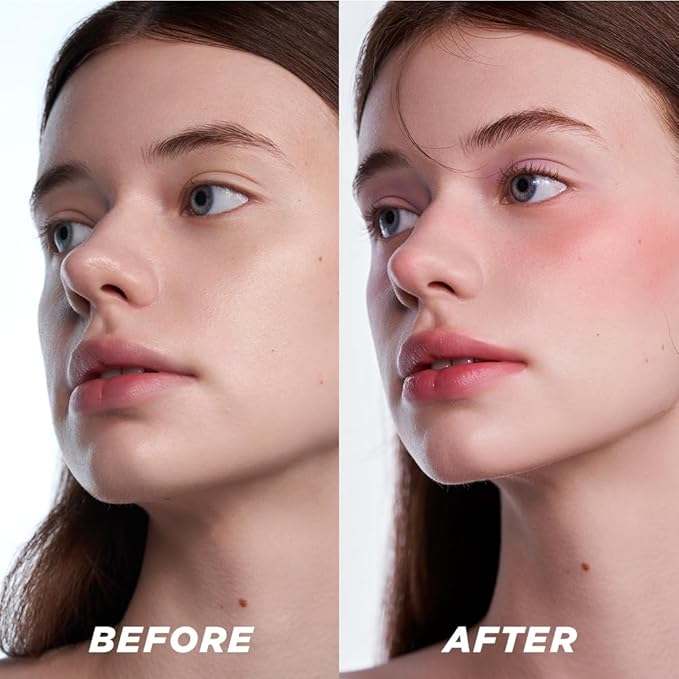 ITY Mood Blush, Blush for Cheeks Makeup,Moisturizing Creamy Blush Dual Funtions, Highly Spreadable, 0.18 oz (5.2g) in Cheer Up