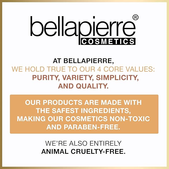 bellapierre Compact Mineral Foundation SPF 15 | Vegan & Cruelty Free | Full Coverage | Hypoallergenic & Safe for All Skin Types | Oil & Talc Free - 0.35 Oz - Maple