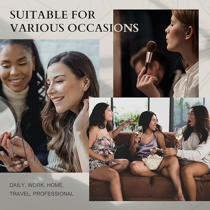 Color Nymph Makeup Kit for Women, Makeup Gift Set All In One Travel Backpack for Girls With Eyeshadow,Mascara, Lipgloss, Highlighter, Blush, Eyeliner pencil (Bag C)