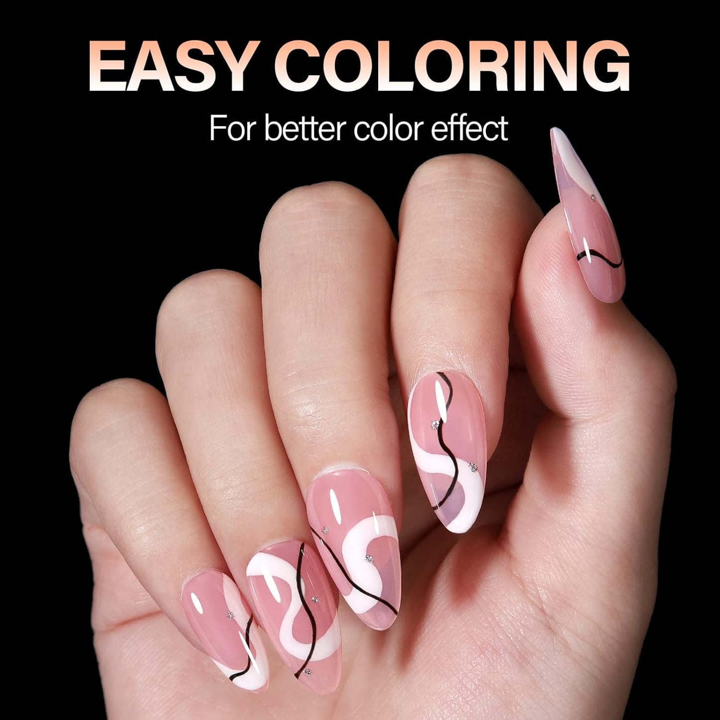 AILLSA Almond Nail Tips 504pcs Clear Nails Tips Gel Full Cover Nails Tip Medium Almond Shaped Fake Soft Nails for Press on Nail Extensions Home DIY Nails Salon- X (12 Sizes)