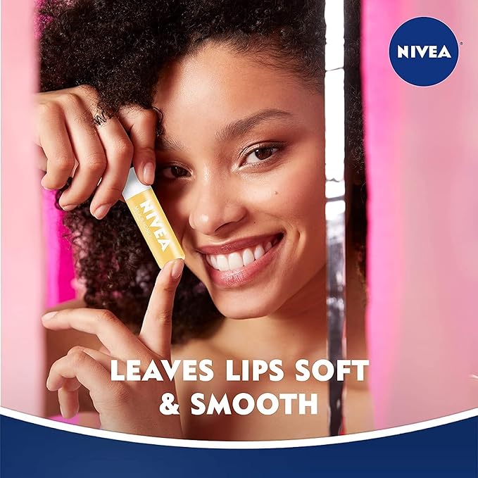 Nivea Milk and Honey Lip Care 0.17 Ounces (Pack of 3