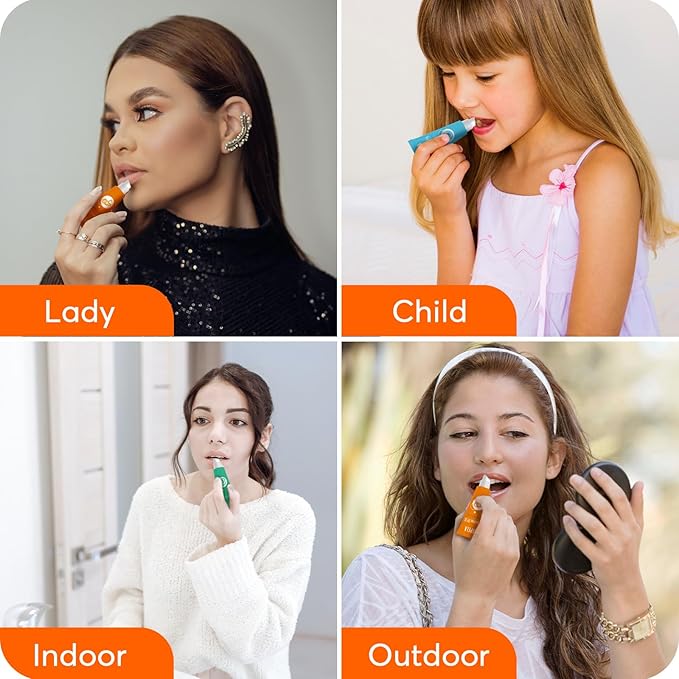 Lip Sunscreen Moisturizing and Repair Package Lip Care Set- SPF 30 - Summer Long Lasting Moisturized, Smooth and Repaired Lips - 3 Flavors (Moisturizing, Repairing, and SPF)