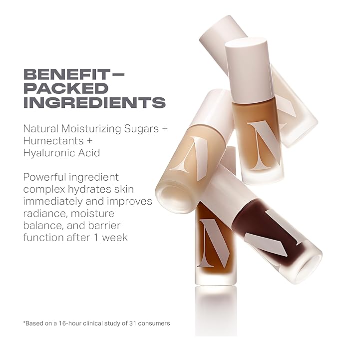 Morphe Lightform Liquid Foundation - Extended Hydration Foundation Makeup with a Lasting, Natural Radiant Finish - Long-Wearing Formula with Buildable, Medium Coverage - Medium 10C (1.01 fl oz)