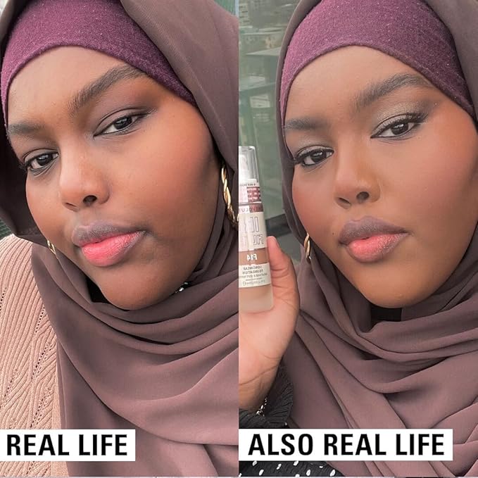 Revolution Beauty, IRL Filter Longwear Foundation, Soft & Breathable Formula, Medium to Full Coverage, Matte Finish, F12, 0.7 Fl. Oz