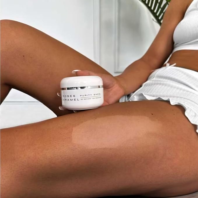 Rose & Caramel Purity Excel 60 Second Self Tan Removing Scrub 200ml Self tan eraser, express tan removal