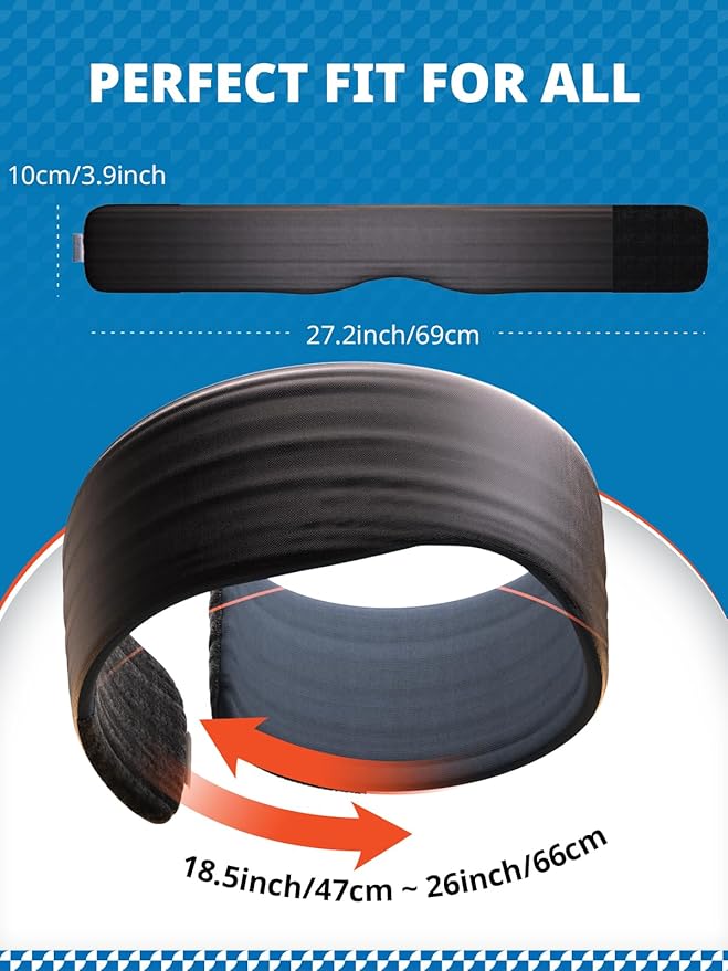 Sleep Mask, Eye Mask for Sleeping, Upgrade Ultra-Soft Blackout Eye Cover for Women Men, Wider Adjustable Strap for Side Sleeper, Travel, Nap, Yoga, Relief Eye, Black