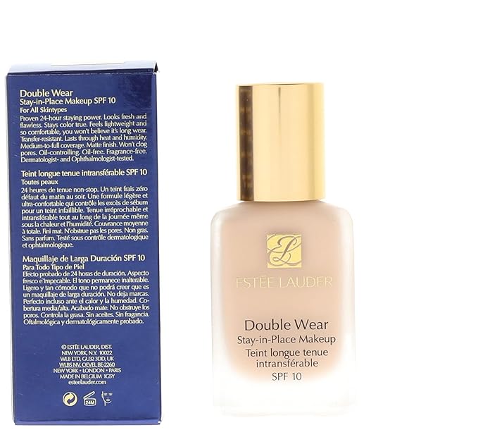 Estee Lauder Double Wear Stay-in-place Makeup Spf 10-2c0 Cool Vanilla By Estee Lauder - 1 Oz Foundation, 1 Ounce