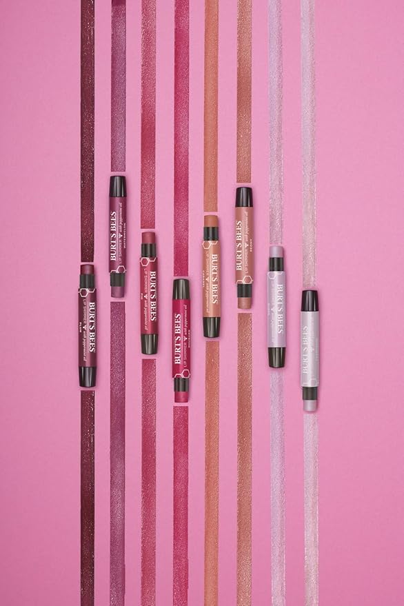 Burt's Bees Lip Balm, Moisturizing Lip Shimmer for Women, for All Day Hydration, with Vitamin E & Coconut Oil, 100% Natural, Apricot, 0.09 Ounce