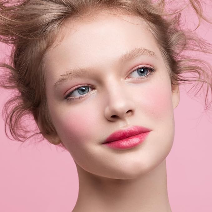 Gradient Matte Blush Palette, Blendable Blush Powder for Cheeks, Shape, Contour & Highlight Face for a Naturally Glowing Finish