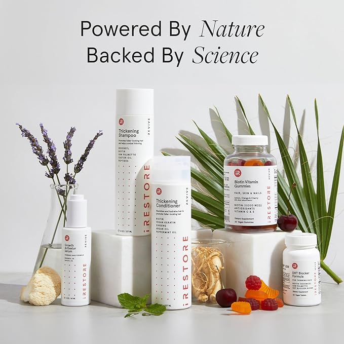 iRestore Hair Gummy Vitamins, Vegan Biotin Gummies for Hair Skin and Nails Gummies, Hair Gummies, Biotin Gummies for Hair Growth Biotin Vitamins Hair Vitamins Gummies for Women & Men, Biotin 10000mcg