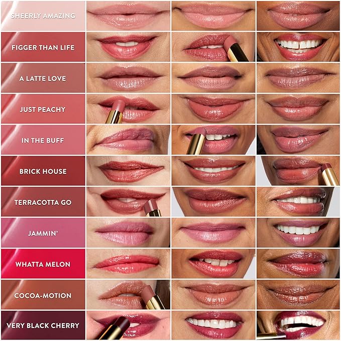 LAURA GELLER NEW YORK Jelly Balm Moisturizing Tinted Lip Balm - Sheerly Amazing - Hydrating Vitamin E - Semi-Shine Finish