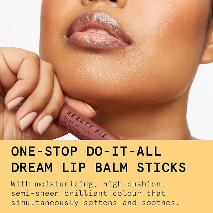 Shine Up Luxe Lip Colour Balm Stick (Baby Bare) For Hydrating, Softening & Soothing Lips