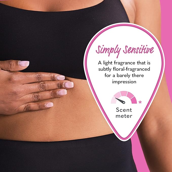 Summer's Eve, Whole Body Deodorant for Women, Ultimate Odor Control, Aluminum Free Deodorant, Simply Sensitive, 3 Fl Oz