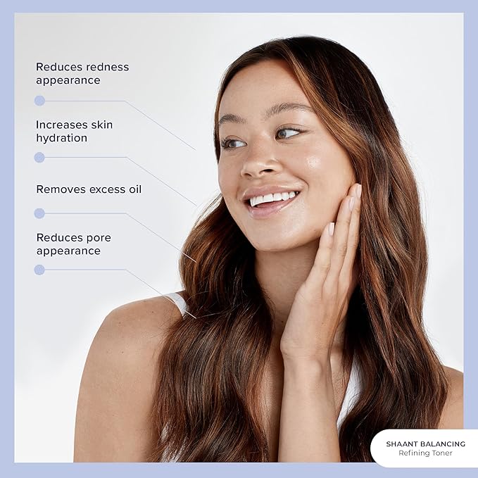 Codex Labs Shaant Refining Toner - Hydration & Pore Minimizer - for Acne Prone Skin - with 2% Gluconolactone - Cruelty-Free, Vegan Skincare (100ml)