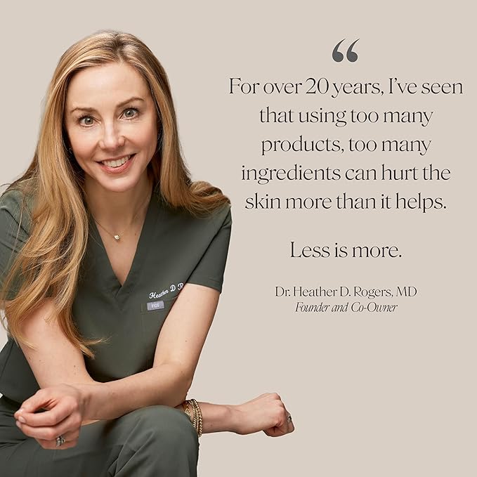 Doctor Rogers Body Cream. Hydrating Unscented Moisturizer for Dry Skin, with Shea Butter, Squalane, Ceramide, & Glycerin Moisturizing Lotion, 6.8 Ounce (200 ml)