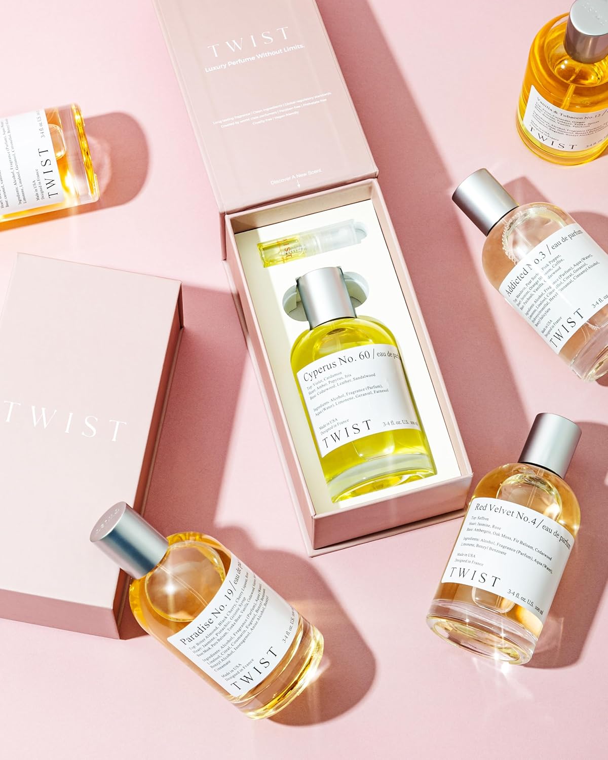 Twist Silva No. 108 - Inspired by Diptyq. Philosykos, Long-Lasting Perfume for Women & Men, Fig Leaf & Coconut, Vegan, Clean Ingredients, Unisex Fragrance – Spray 100 ml | 3.4 fl. oz.