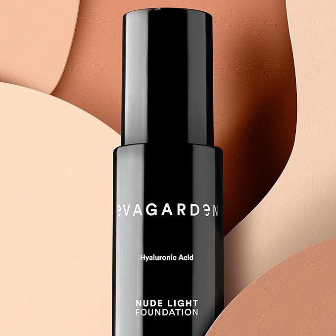 Nude Light Foundation - Fluid and Sensorial Makeup - With Moisturizing Properties - Smooth Coverage Blurs Small Imperfections for Flawless Appearance - 280 Tender Peach - 1.01 oz
