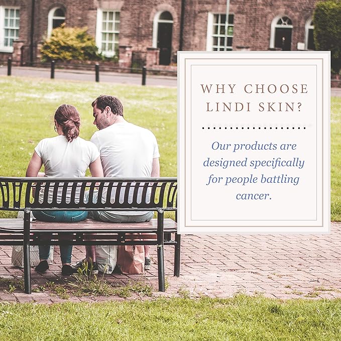 LINDI SKIN Lip Balm - Gentle, Non-Irritating, Vitamin E Formula That Hydrates and Soothes Dry, Chapped Lips - Soother for Nails & Cuticles - Allergy Tested Lip Balm for Cancer Patients (0.25 fl oz)