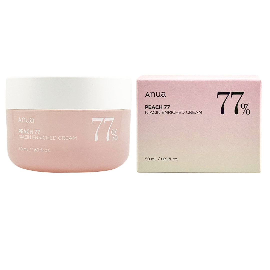 Anua Peach 77 Niacin Enriched Cream 50Ml / 1.69Oz, Anua Peach Cream, Korean Skin