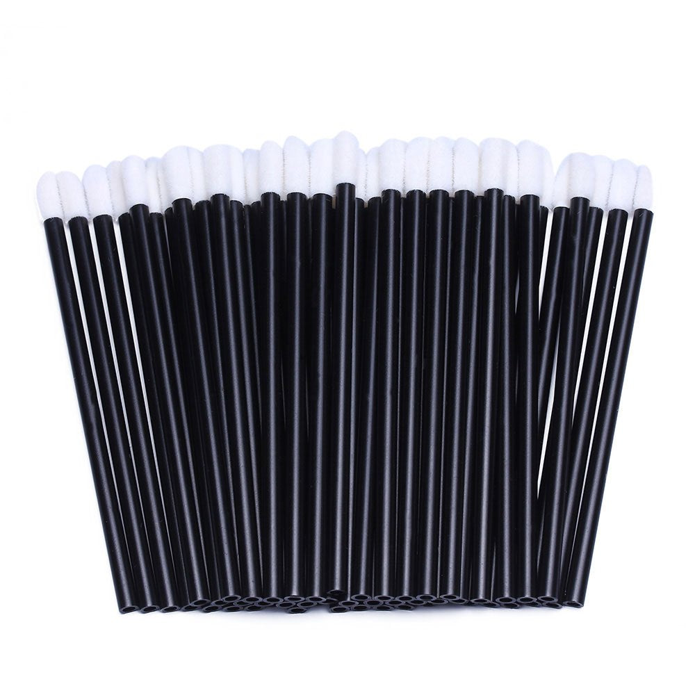 200Pcs Disposable Lip Applicators Lip Makeup Brushes Lip Gloss Applicators Lipstick Wands Beauty Tool Kits
