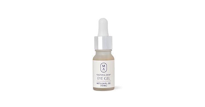 Youthful Skin Eye Gel 0.34 oz | Ayurvedic Under-Eye Treatment | Reduces Dark Circles & Puffiness | Hydrates and Tones | With Aloe Vera, Green Tea, Sacred Lotus