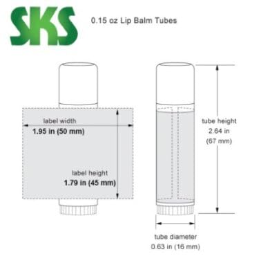 DIY Lip Balm Making Kit with Filling Tray, Spatula, and 24 White Lip Balm Tubes with Caps (0.15 oz each) - Make Your Own Lip Balm Set for Crafters or Professionals by SKS Bottle and Packaging, Inc.