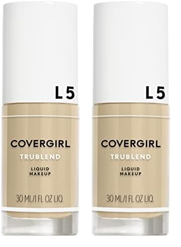 Covergirl Trublend Liquid Makeup Foundation, L5 Creamy Natural, 1 Fluid Ounce (Pack of 2)