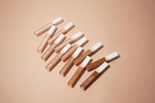 FLOWER BEAUTY By Drew Barrymore Light Illusion Full Coverage Concealer - Diffuse Dark Under Eye Circles + Blurs Blemishes - Weightless Formula + Crease Proof Makeup (Vanilla)