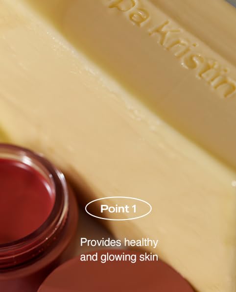 Gleam Glow Lip and Cheek Tint, Hydrating Korean Cream Blush with Long-Lasting Wear, Buildable with Radiant Finish, Mocha Rose 503, 0.15 oz