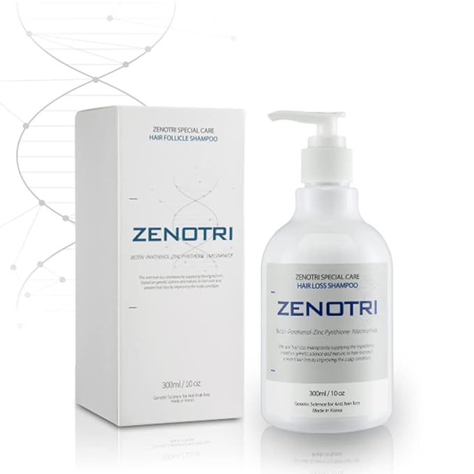 Follicle Shampoo Hair loss Zero with Copper peptide, Biotin, Dexpanthenol, Pyrithione Zinc/Genetic Hair Care Solution
