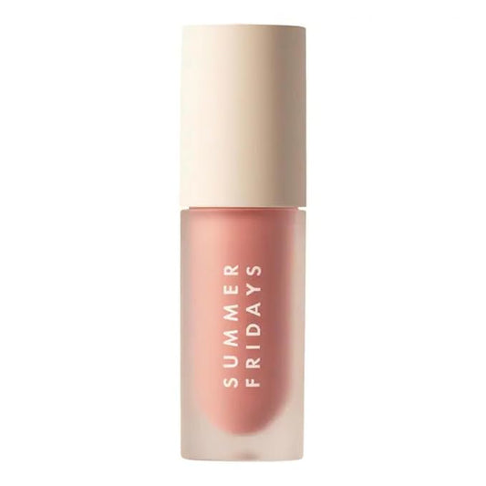 Summer Fridays Dream Lip Oil - Tinted Lip Oil with Moisturizing Sheer Coverage, High-Shine and Deep Hydration - Non-Sticky Formula for Long-Lasting Softness - Bare Sand (0.15 Oz)