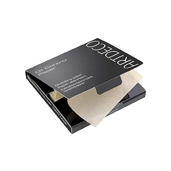 ARTDECO Oil Control Paper - Oil-Absorbing Blotting Paper - Gives Your Complexion a Matte Finish - Refill Pack with 100 Sheets - For Makeup - For Oily Skin - Easy Take Out Design - Face Wash - 100pcs