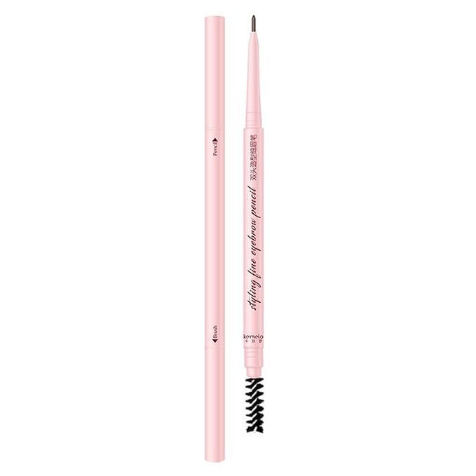Eyebrow Pencils for Women,1Pack Micro Eyebrow Pencil Waterproof Smudgeproof,Ultra-Precise Tip Long-Lasting Brow Pencils for Natural Looking Eyebrows,Built-In Spoolie Brush,01 Elegant Tea Brown.