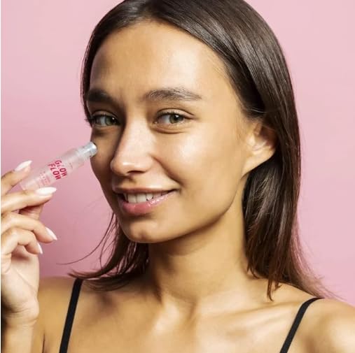 Glow flow roseberry lock n roll Eye serum (0.33fl. oz.) | Anti-Aging Eye Care, Collagen Boosting