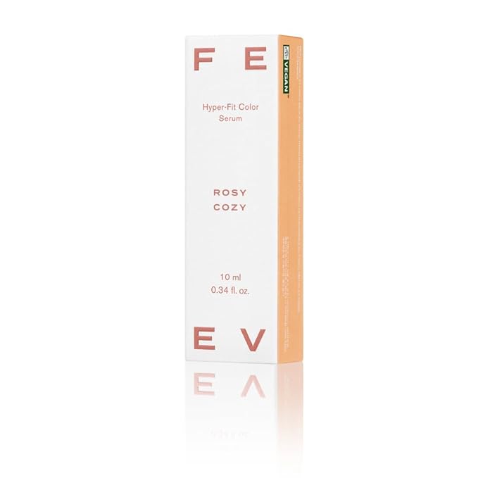 FEEV Hyper-Fit Color Serum Liquid Blush (10ml) | Dewy Cheek Blush Makeup | 50% of Hydrating Essence | Vegan | K-beauty (Rosy Cozy, 10ml)