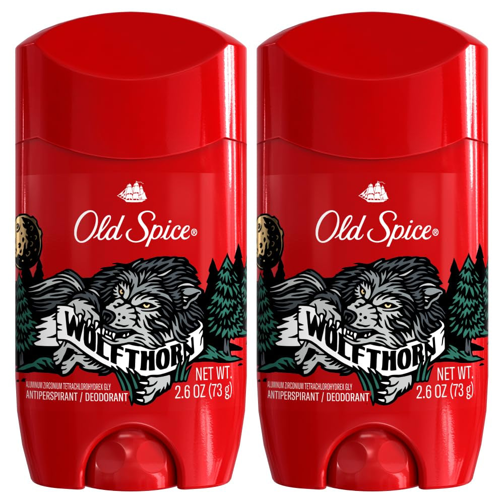 Aluminum Free Deodorant for Men, 24/7 Odor Protection, 24/7 Freshness & Lasting Scent, Goes on Clear, Bearglove with Crisp Orchard Scent, 2.6 Oz