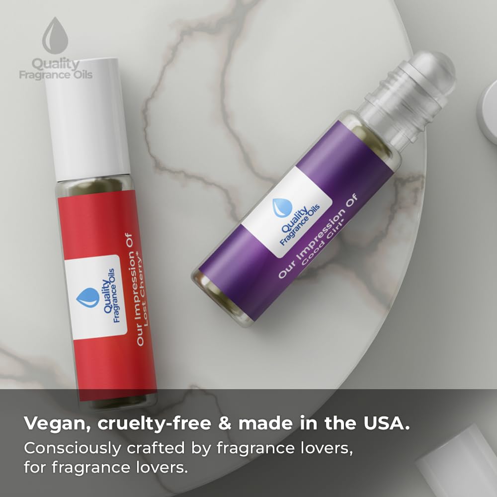 Quality Fragrance Oils' Sweet Dreams | Long-Lasting Perfume Oil, Alcohol-Free, Strong Scent, 10ml Roll-On | Affordable Alternative to Designer Fragrances