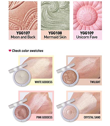 J.CAT BEAUTY You Glow Girl Baked Highlighter - Mermaid Skin