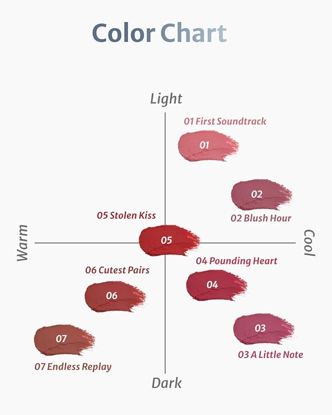 DEARMAY Pure Falling Mood Lip Pot No. 02 Blush Hour 0.23 Oz. Vegan Lip Stain Lip & Cheek Multi-Use Tint With Hydrating Formula for Smooth Soft Blend Without Dryness or Fine Lines, Korean Makeup